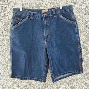 Vintage y2k Schmidt workwear cotton men's shorts 34